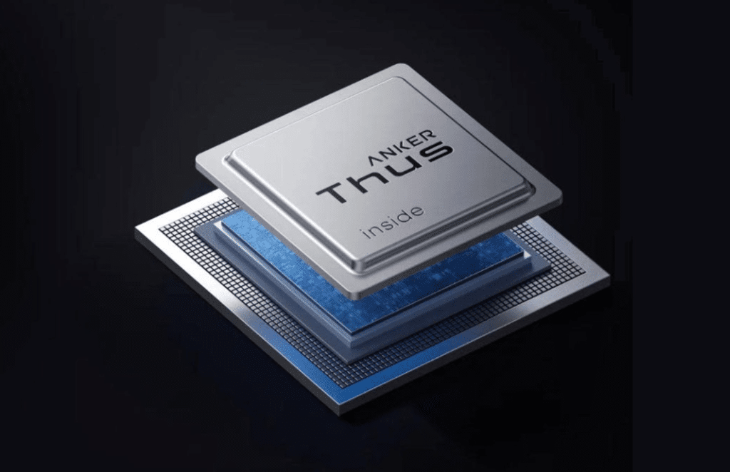 Anker, presentó Thus el chip que
llevará grandes modelos de IA a dispositivos portátiles.