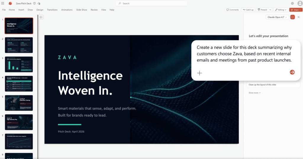 La IA toma los mandos de Excel y PowerPoint de forma autónoma