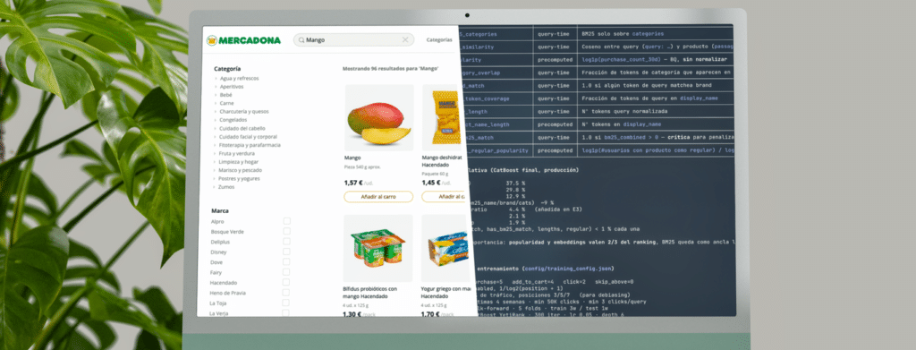 Mercadona ha creado su propio buscador interno con Claude Code