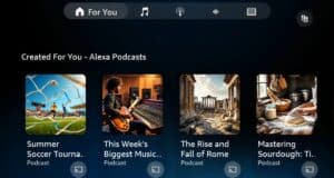 Amazon Alexa Plus ha Copiado a Notebooklm y Permite Crear Podcasts con IA sobre Cualquier Tema