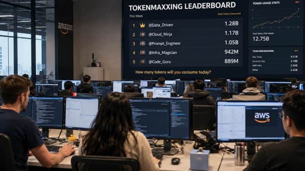 Amazon y el Tokenmaxxing: Empleados Inflan el Uso de IA para Mejorar su Puntuación de Productividad