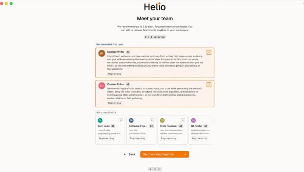 Helio Estrena Plataforma de Equipos con IA y Trabajo Colaborativo en Beta Helio Estrena Plataforma de Equipos con IA y Trabajo Colaborativo en Beta