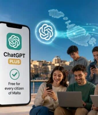 Malta Ofrecerá ChatGPT Plus Gratis un Año Tras Curso Básico de IA