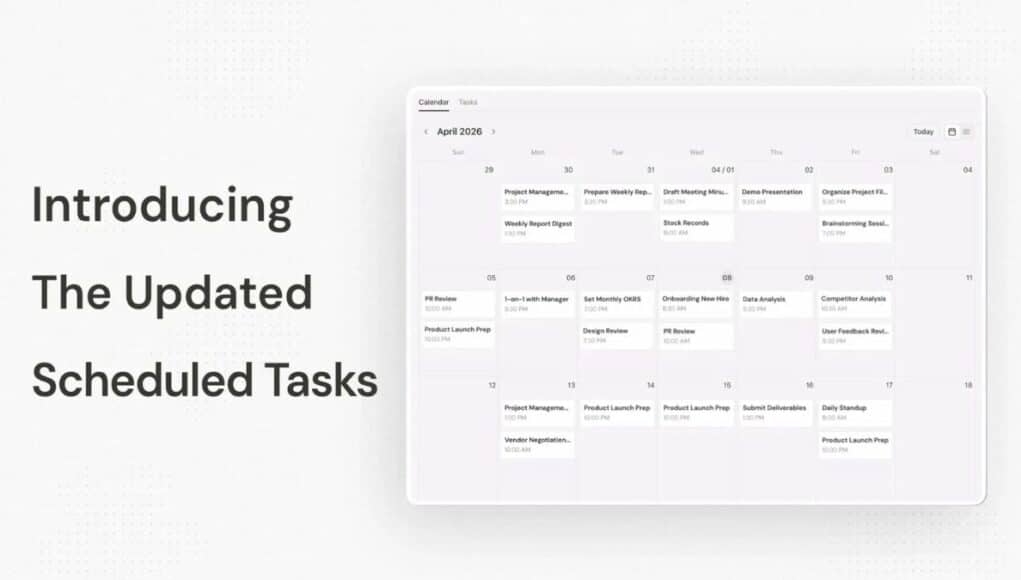 Manus AI Presenta Scheduled Tasks 2.0, la Herramienta para Automatizar Tareas y Proyectos Manus AI Presenta Scheduled Tasks 2.0, la Herramienta para Automatizar Tareas y Proyectos