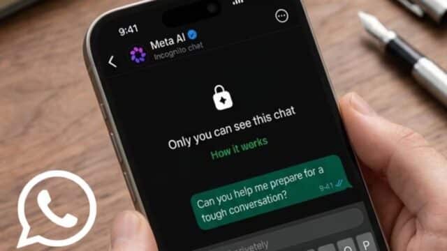 Meta Refuerza tu Privacidad con un Chat Incognito para Meta AI Dentro de WhatsApp Meta Refuerza tu Privacidad con un Chat Incognito para Meta AI Dentro de WhatsApp