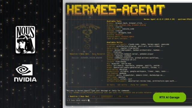 NVIDIA Entra en la Guerra de los Agentes Autónomos con Hermes y un Objetivo Claro: Superar a OpenClaw NVIDIA Entra en la Guerra de los Agentes Autónomos con Hermes y un Objetivo Claro: Superar a OpenClaw