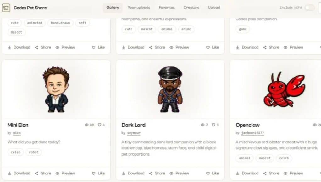 OpenAI Agrega una Función de Mascotas Animadas e Importación de Configuración a Codex OpenAI Agrega una Función de Mascotas Animadas e Importación de Configuración a Codex