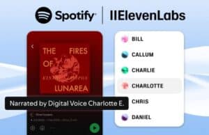 Spotify en Colaboración con ElevenLabs, Presentan una Herramienta de IA para Crear Audiolibros Spotify en Colaboración con ElevenLabs, Presentan una Herramienta de IA para Crear Audiolibros