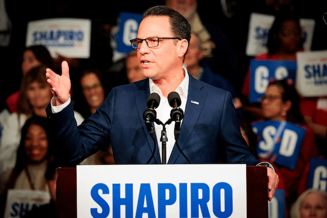 El gobernador del estado, Josh Shapiro