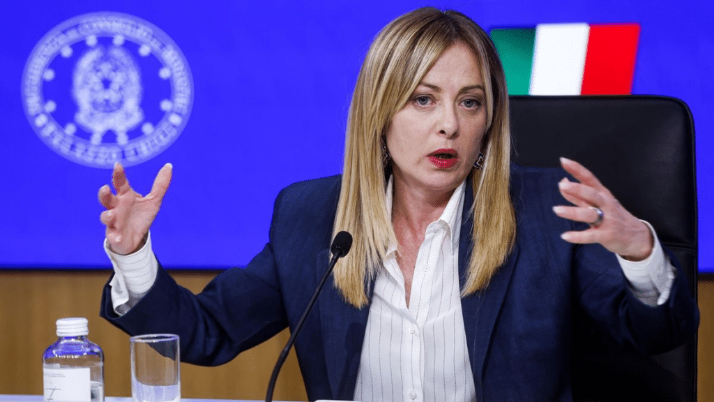 La primera ministra italiana denunció la difusión de imágenes falsas creadas con IA