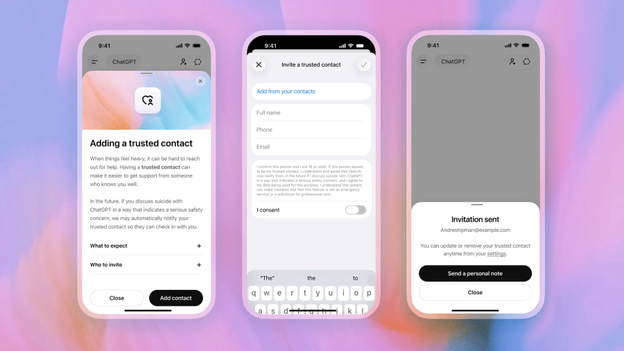 "Trusted Contact" es una función 100% opcional