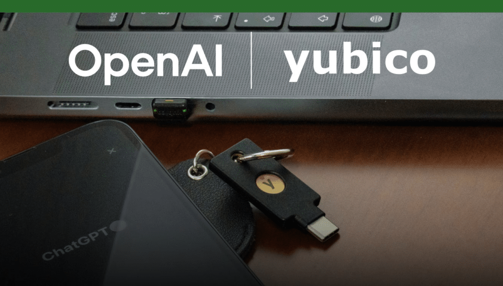 Yubico y OpenAI se unen para blindar cuentas de ChatGPT con llaves físicas Yubico y OpenAI se unen para blindar cuentas de ChatGPT con llaves físicas