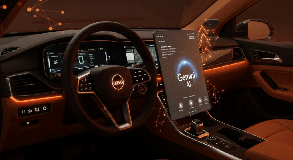 Gemini ajustara la climatización, dar direcciones, recomendar música, ofrecer datos del auto y gestionar mensajes entrantes sin usar las manos.