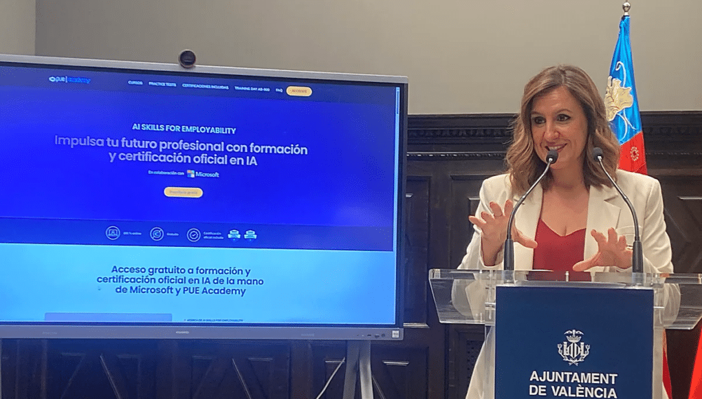 Curso de IA Gratis en Valencia, con Certificado Oficial de Microsoft para Ciudadanos Curso de IA Gratis en Valencia, con Certificado Oficial de Microsoft para Ciudadanos