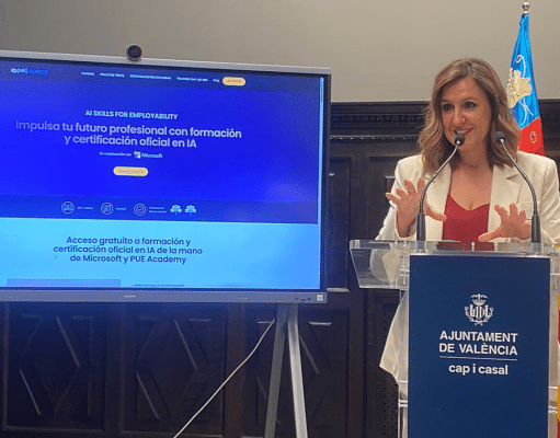 Curso de IA Gratis en Valencia, con Certificado Oficial de Microsoft para Ciudadanos Curso de IA Gratis en Valencia, con Certificado Oficial de Microsoft para Ciudadanos