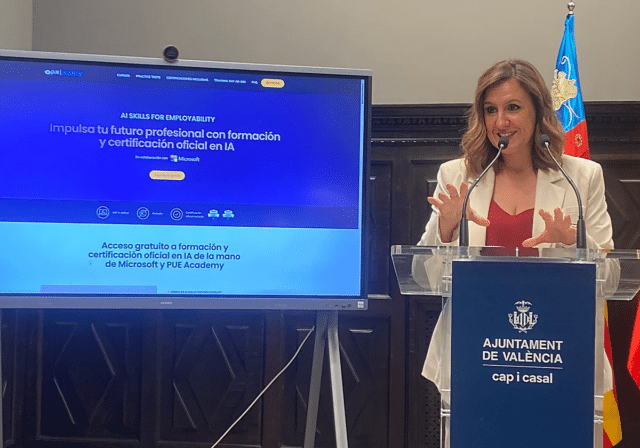 Curso de IA Gratis en Valencia, con Certificado Oficial de Microsoft para Ciudadanos Curso de IA Gratis en Valencia, con Certificado Oficial de Microsoft para Ciudadanos