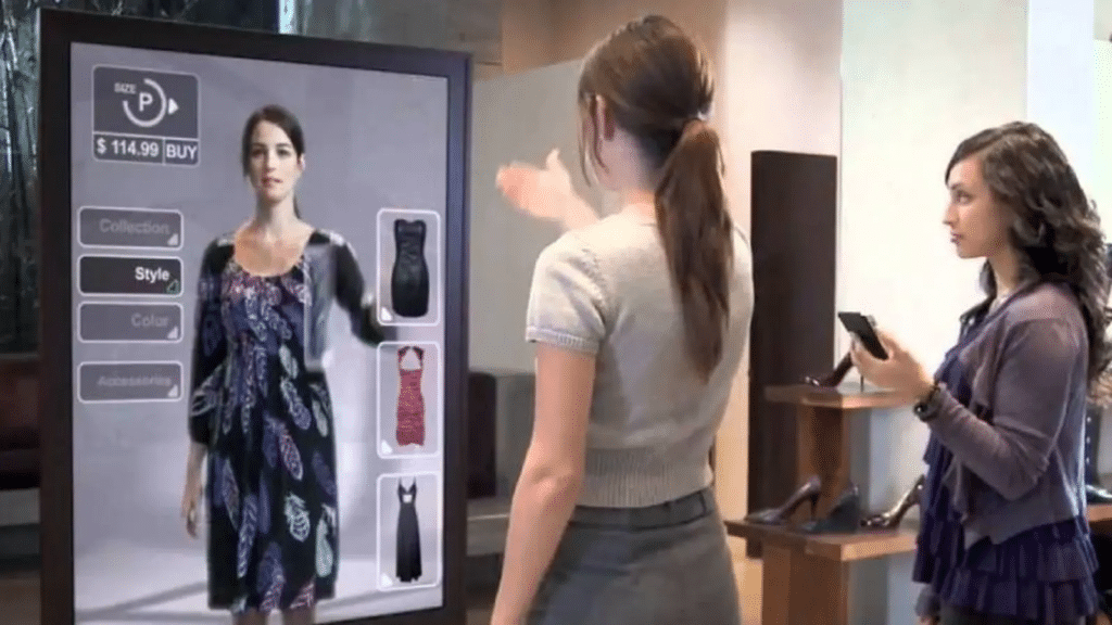 Sin llevar la ropa puesta, un probador virtual permite ver cómo te quedaría
