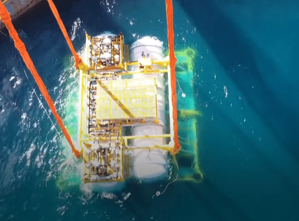 Un centro de datos como una sala de máquinas sumergida
