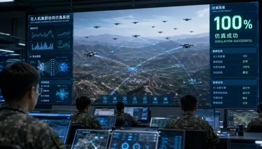 China Crea IA HG-STR para Enjambres de Drones de Guerra Autónomos China Crea IA HG-STR para Enjambres de Drones de Guerra Autónomos