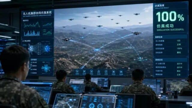 China Crea IA HG-STR para Enjambres de Drones de Guerra Autónomos China Crea IA HG-STR para Enjambres de Drones de Guerra Autónomos