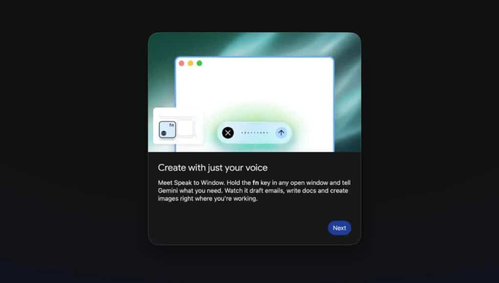Google Prueba Dictado por Voz y Magic Pointer en Gemini para macOS Google Prueba Dictado por Voz y Magic Pointer en Gemini para macOS