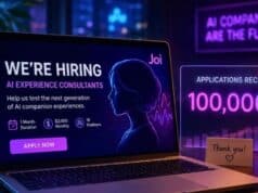 Hasta 2.000 Dólares por Evaluar Audios Eróticos de IA: Así Es el Trabajo Viral que Ofrece Joi AI Hasta 2.000 Dólares por Evaluar Audios Eróticos de IA: Así Es el Trabajo Viral que Ofrece Joi AI