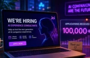 Hasta 2.000 Dólares por Evaluar Audios Eróticos de IA: Así Es el Trabajo Viral que Ofrece Joi AI Hasta 2.000 Dólares por Evaluar Audios Eróticos de IA: Así Es el Trabajo Viral que Ofrece Joi AI
