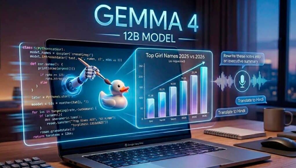 Llega Gemma 4 12B de Google, una IA Local y Multimodal de Alto Rendimiento para Ejecutar en tu Portátil Llega Gemma 4 12B de Google, una IA Local y Multimodal de Alto Rendimiento para Ejecutar en tu Portátil