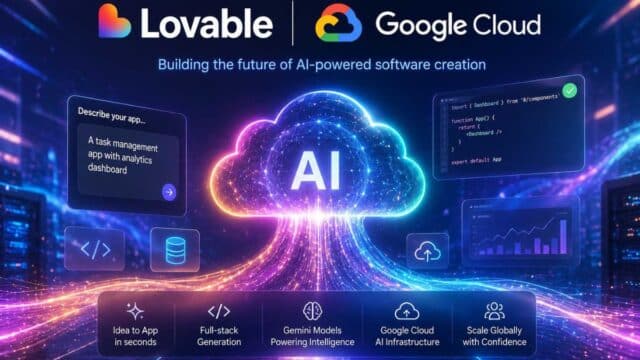 Lovable Firma Acuerdo con Google Cloud para Multiplicar el Uso de su IA x5 Lovable Firma Acuerdo con Google Cloud para Multiplicar el Uso de su IA x5