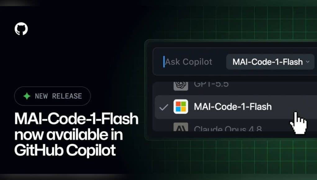 Microsoft Lanza MAI-Code-1-Flash en GitHub Copilot para Generación Rápida de Código Microsoft Lanza MAI-Code-1-Flash en GitHub Copilot para Generación Rápida de Código