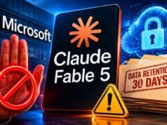 Microsoft Limita Uso de Claude Fable 5 para Empleados Debido a Rumores Sobre Retención de Datos Microsoft Limita Uso de Claude Fable 5 para Empleados Debido a Rumores Sobre Retención de Datos