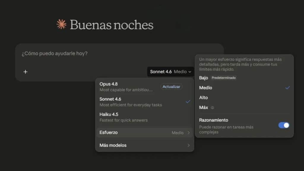 Niveles de Esfuerzo de Claude