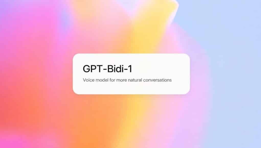 OpenAI Prepara Nuevo Modo de Voz de ChatGPT con GPT-Bidi-1 Avanzado OpenAI Prepara Nuevo Modo de Voz de ChatGPT con GPT-Bidi-1 Avanzado