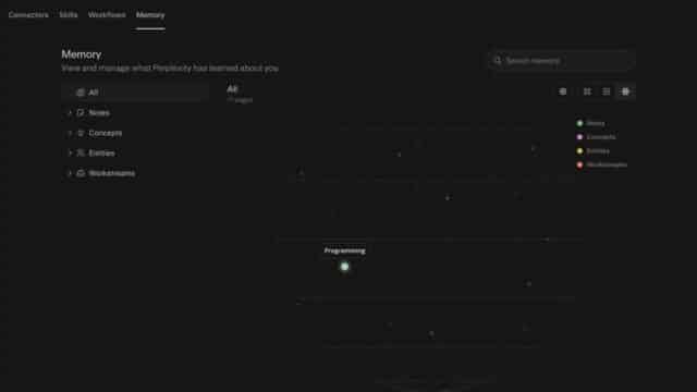 Perplexity Estrena Brain, un Sistema Buscador para Navegar por la Memoria Almacenada Perplexity Estrena Brain, un Sistema Buscador para Navegar por la Memoria Almacenada