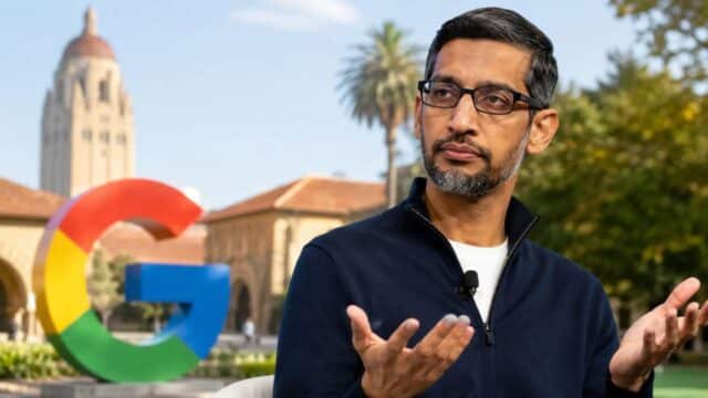 Unos 200 Estudiantes Abandonan el discurso de Sundar Pichai por la Relación de Google con el ICE Unos 200 Estudiantes Abandonan el discurso de Sundar Pichai por la Relación de Google con el ICE
