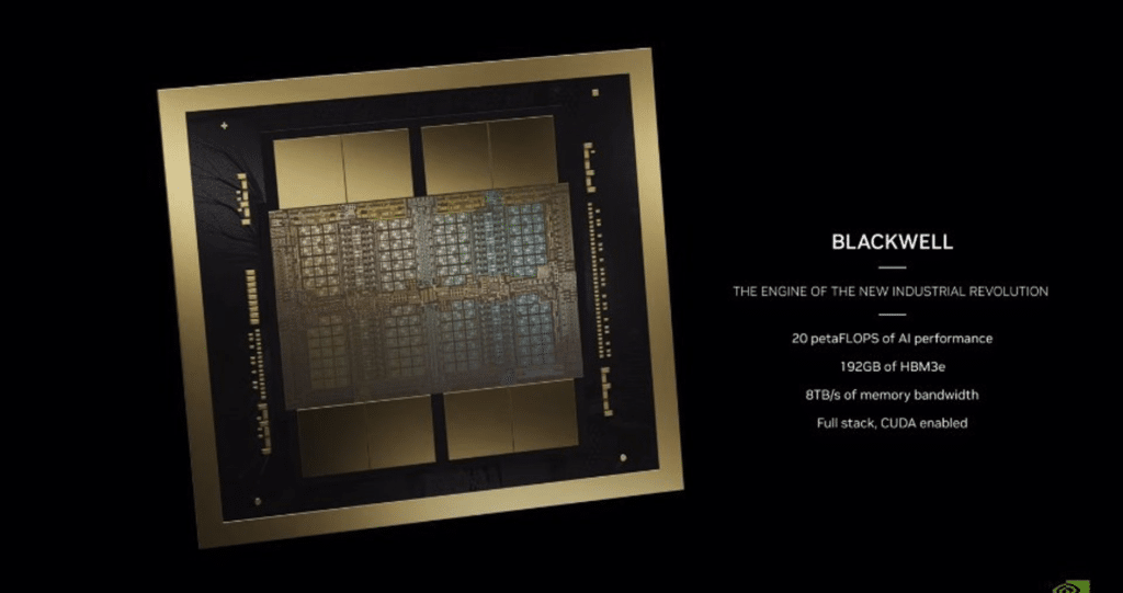 procesadores Blackwell B200 de NVIDIA