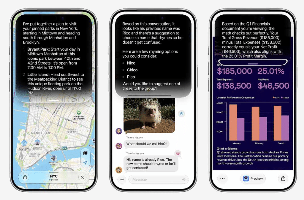 Siri AI lee y entiende el contexto de tu pantalla