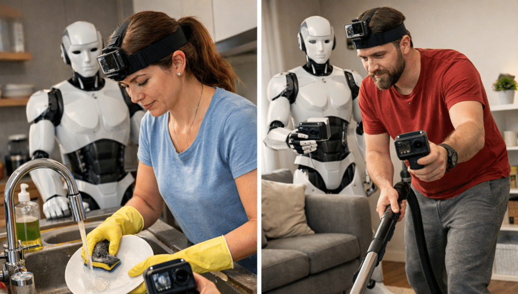 Limpia tu Casa sin Cobrarte un Euro: el Plan de un Startup de IA para Entrenar a sus Robots Domésticos Limpia tu Casa sin Cobrarte un Euro: el Plan de un Startup de IA para Entrenar a sus Robots Domésticos