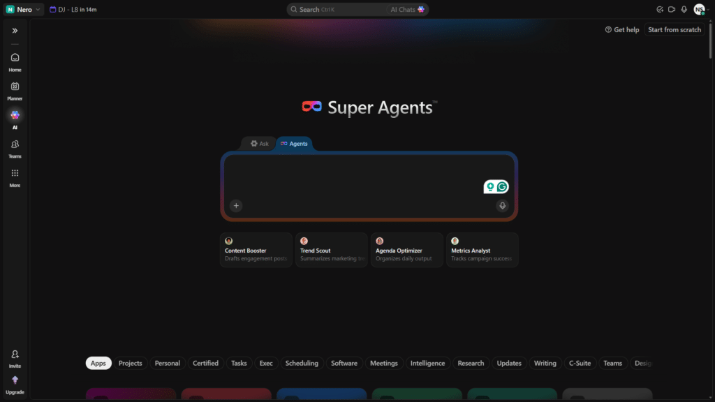 han introducido la figura de los Super Agents