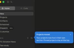 Anthropic Prueba una Nueva Ubicación para Herramienta de Proyectos en Claude Desktop Anthropic Prueba una Nueva Ubicación para Herramienta de Proyectos en Claude Desktop