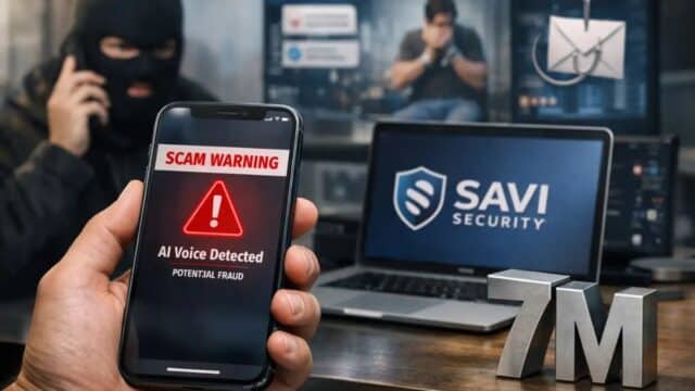App de Savi Security para Proteger de Estafas con IA en Llamadas y Mensajes App de Savi Security para Proteger de Estafas con IA en Llamadas y Mensajes