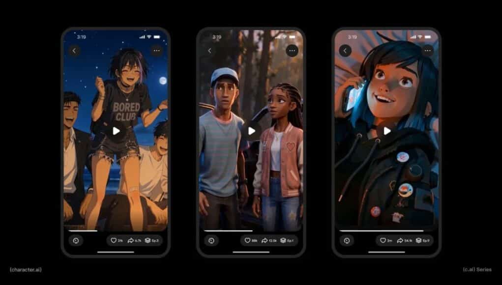 Character.AI Impulsa los Microdramas con IA y Supera los 950 Minutos de Uso Mensual Character.AI Impulsa los Microdramas con IA y Supera los 950 Minutos de Uso Mensual