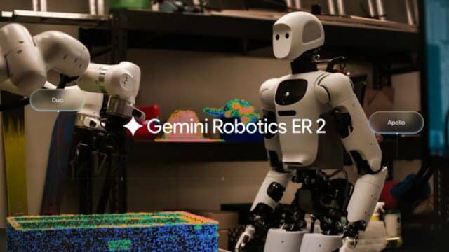 Google Presenta Gemini Robotics ER 2, la Evolución de su IA para Robots que Piensan y Actúan Google Presenta Gemini Robotics ER 2, la Evolución de su IA para Robots que Piensan y Actúan