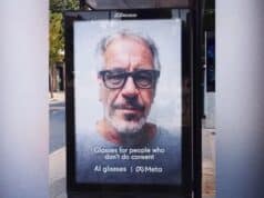 Jeffrey Epstein Protagoniza Polémico Montaje Contra las Ray-Ban Meta con una Crítica de Fondo Jeffrey Epstein Protagoniza Polémico Montaje Contra las Ray-Ban Meta con una Crítica de Fondo