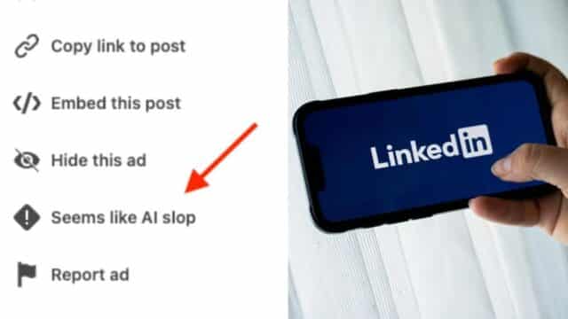 LinkedIn Añade Botón para Denunciar Contenido Basura Generado por IA LinkedIn Añade Botón para Denunciar Contenido Basura Generado por IA