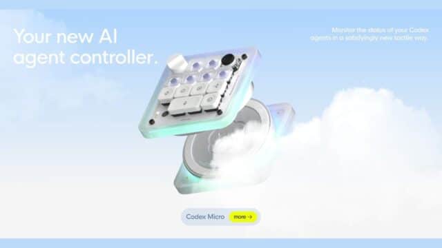 OpenAI Estrena Codex Micro, su Consola de Hardware con IA para Programadores OpenAI Estrena Codex Micro, su Consola de Hardware para Programadores con IA