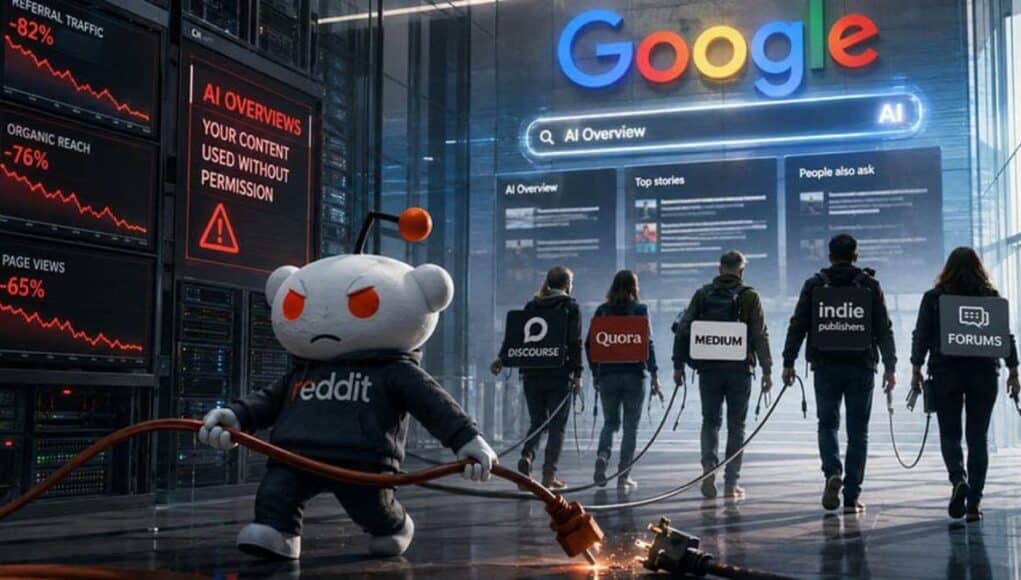 Reddit y Otras Webs Amenazan con Bloquear a Google Debido a que su IA Reduce el Tráfico Web Reddit y Otras Webs Amenazan con Bloquear a Google Debido a que su IA Reduce el Tráfico Web