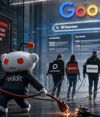 Reddit y Otras Webs Amenazan con Bloquear a Google Debido a que su IA Reduce el Tráfico Web