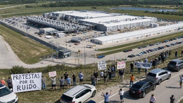 Vecinos Llevan a Juicio al Centro de Datos de IA, Hyperscale Data, por Exceso de Ruido Industrial