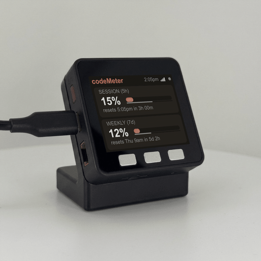 Con codeMeter el gasto de Claude Code se traduce en señales inmediatas.